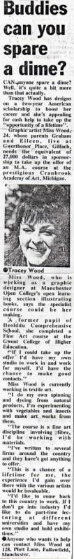 tracey moberly nee sanders-wood